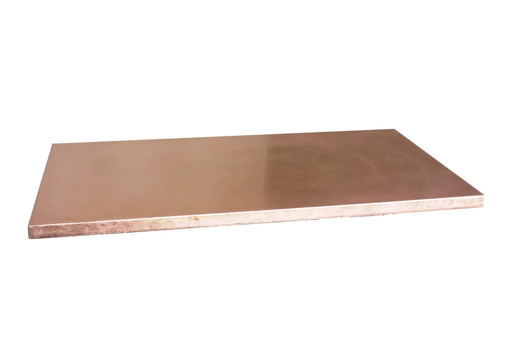 Natural Matt Copper Handmade Kitchen Worktop or Surface - D1390