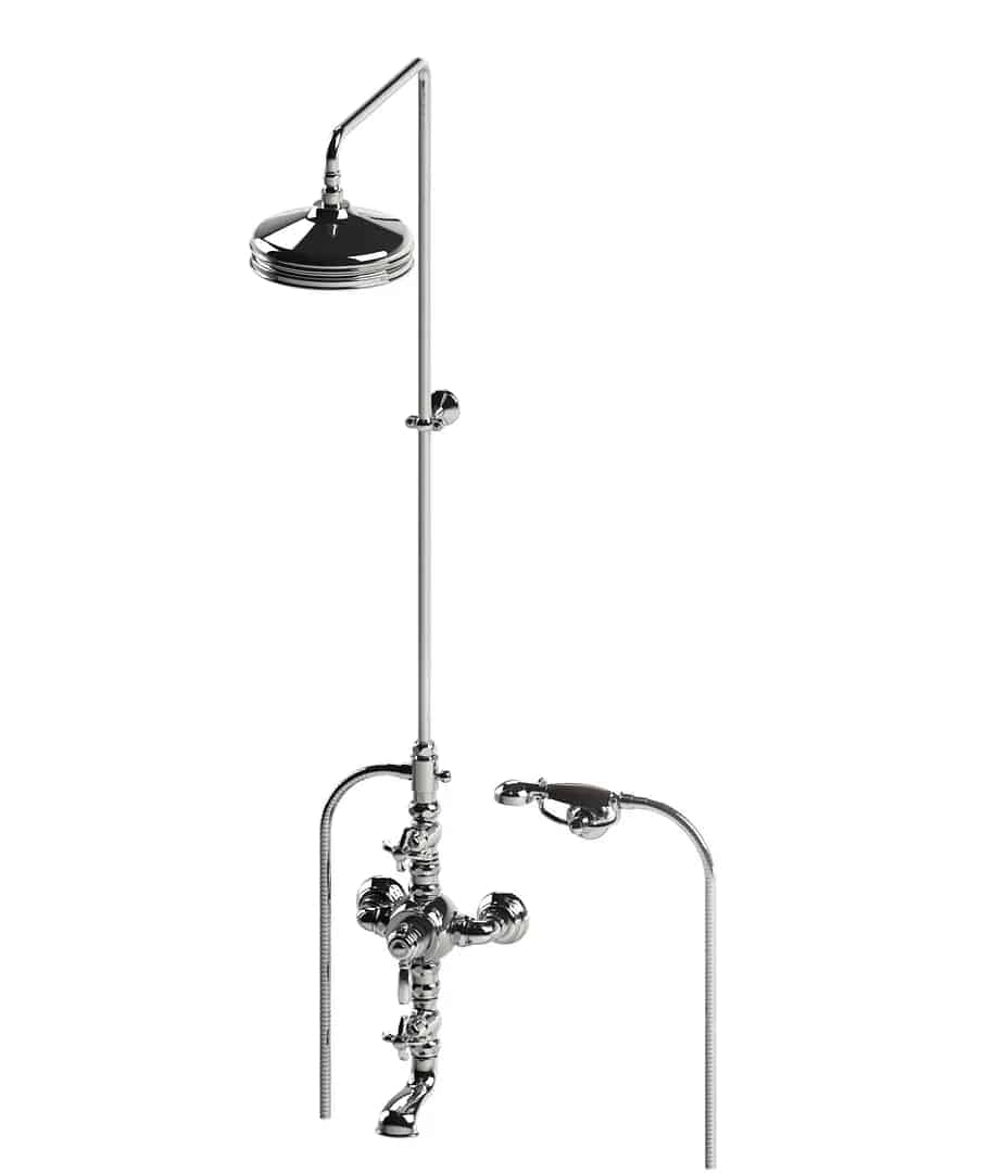 Thomas Crapper 1920 Exposed Thermostatic Bath Shower Mixer