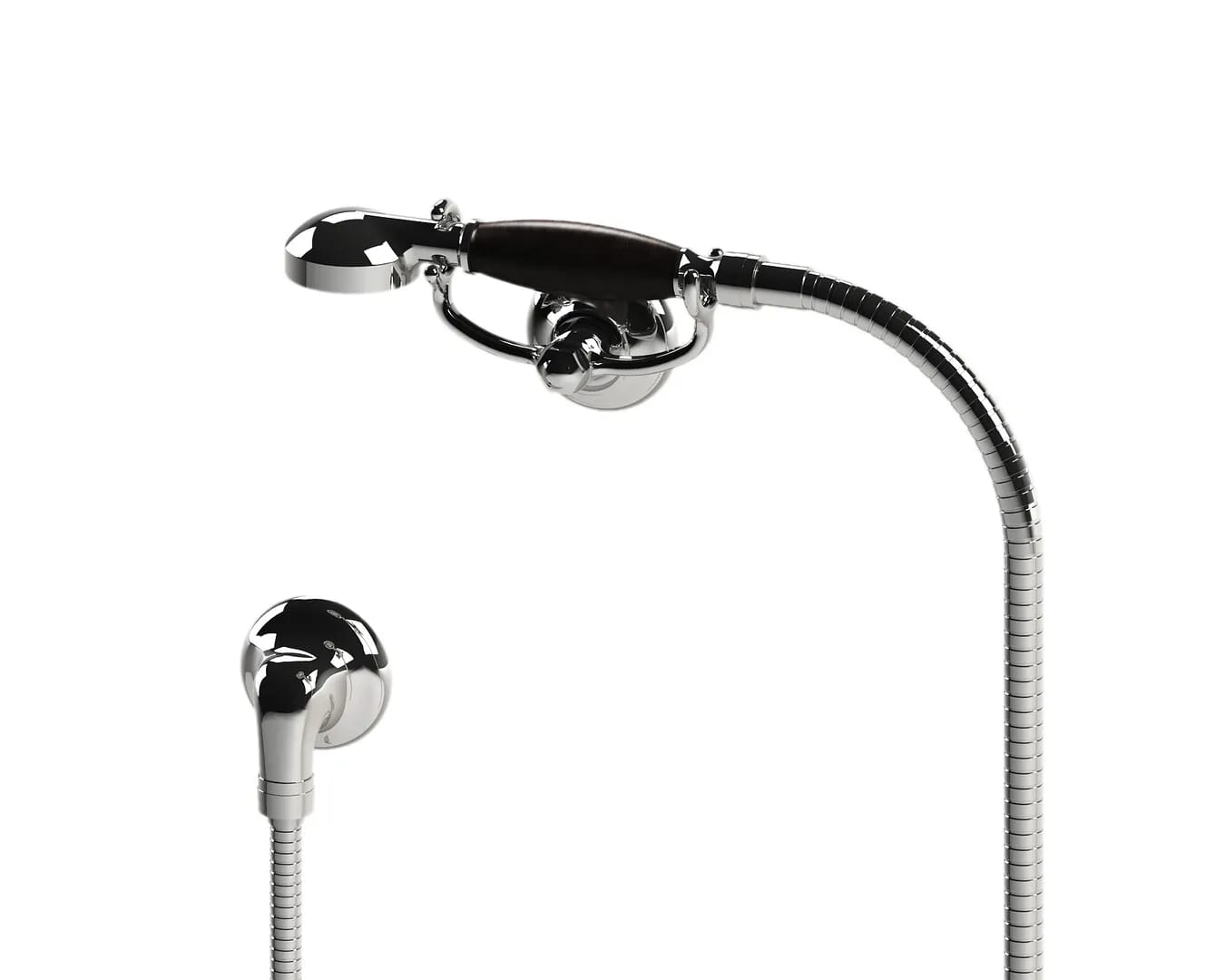 Thomas Crapper Wall Mounted Bathroom Hand Shower - TCSH304CP