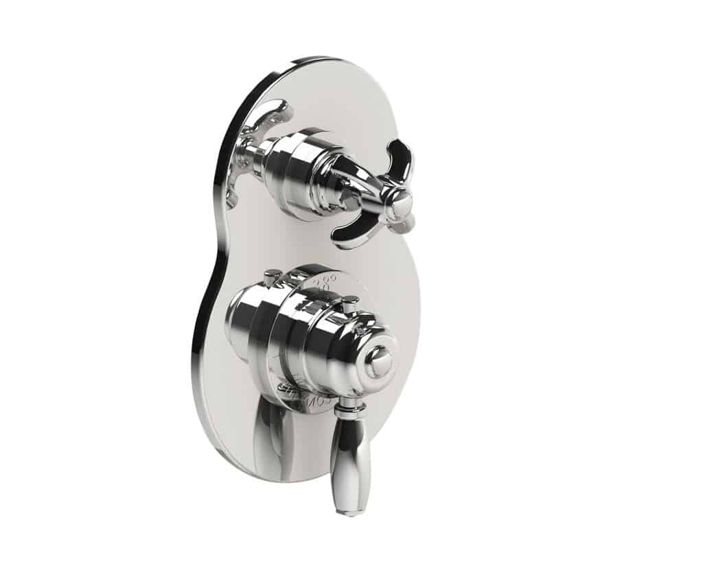 Thomas Crapper 1920 Shower Trim Set for Two Way Shower Valve