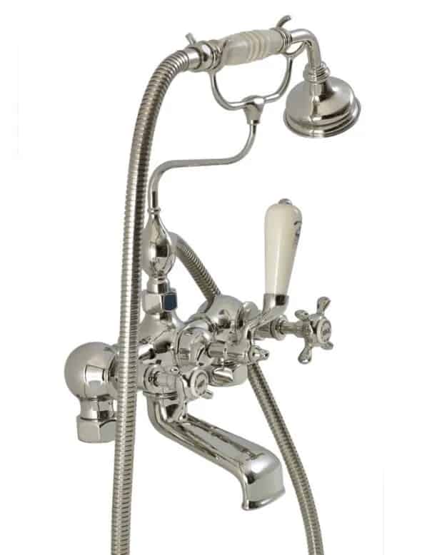 Thomas Crapper Marlborough Bath Mixer Taps & Shower Head