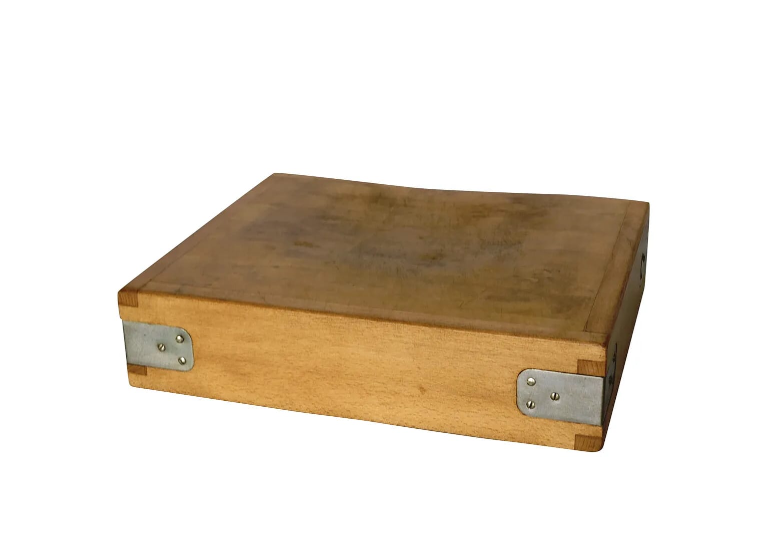 Original Small Antique Butchers Chopping Block Top - 8338