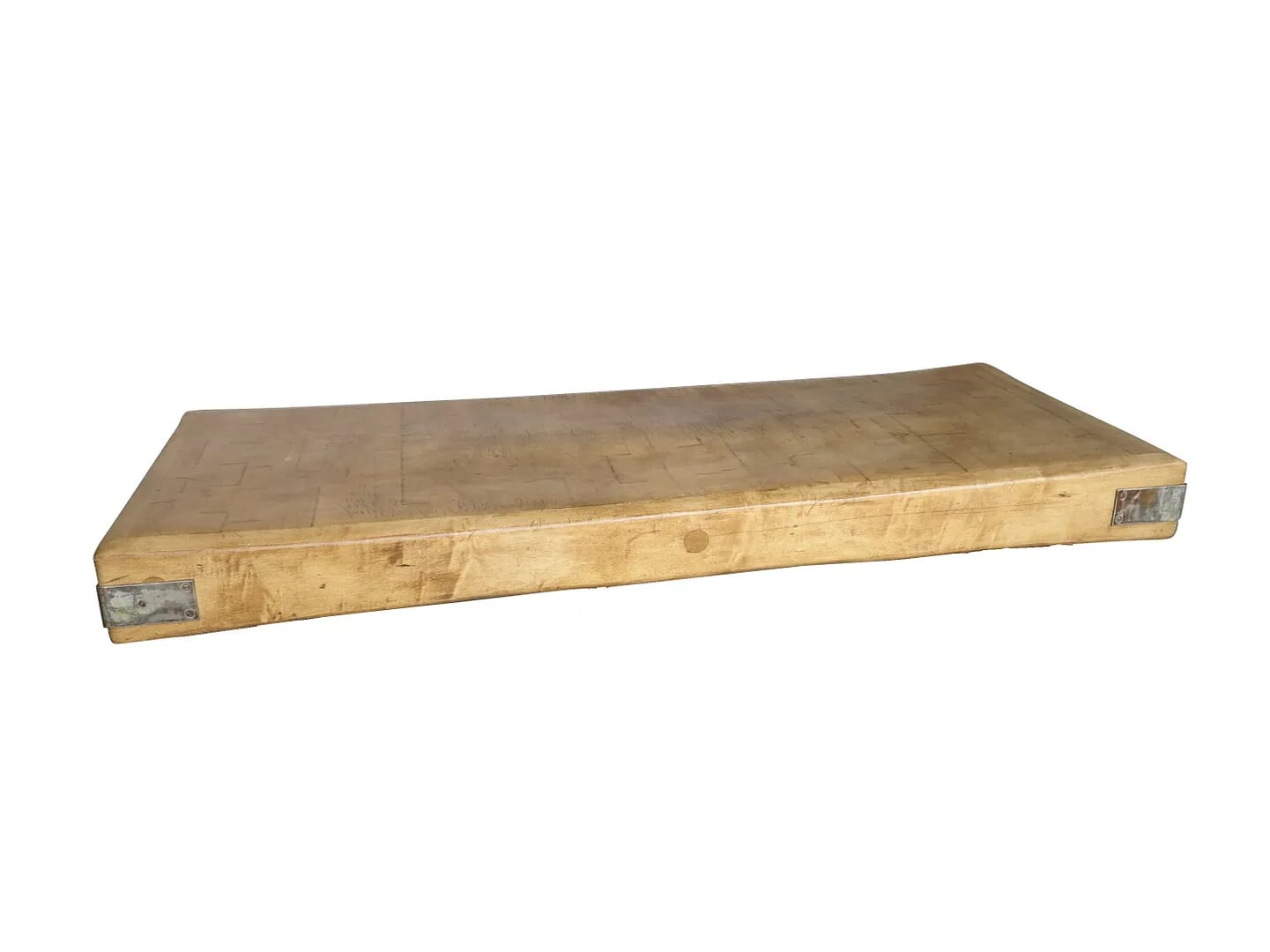Original Large Antique Butchers Chopping Block Top - 8545