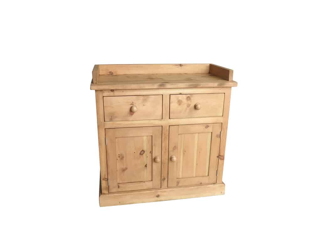 Bespoke Reclaimed Pine Kitchen Free Standing Cupboard
