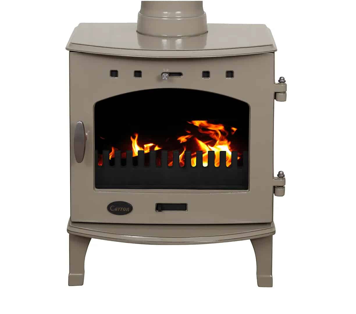 Carron Small Antique Enamel Multifuel Wood Burning Stove