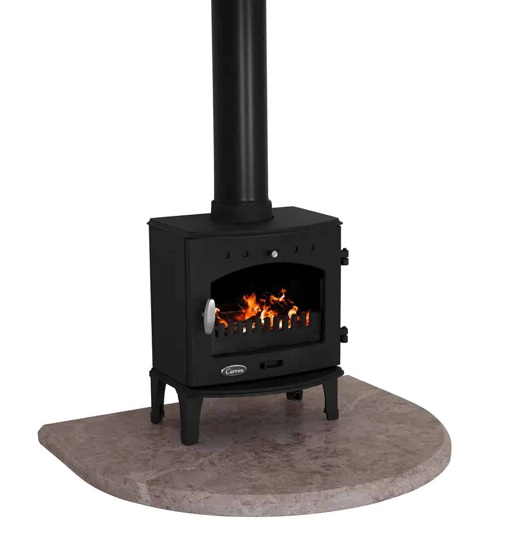 Travertine Hearth Suitable for Carron Stoves