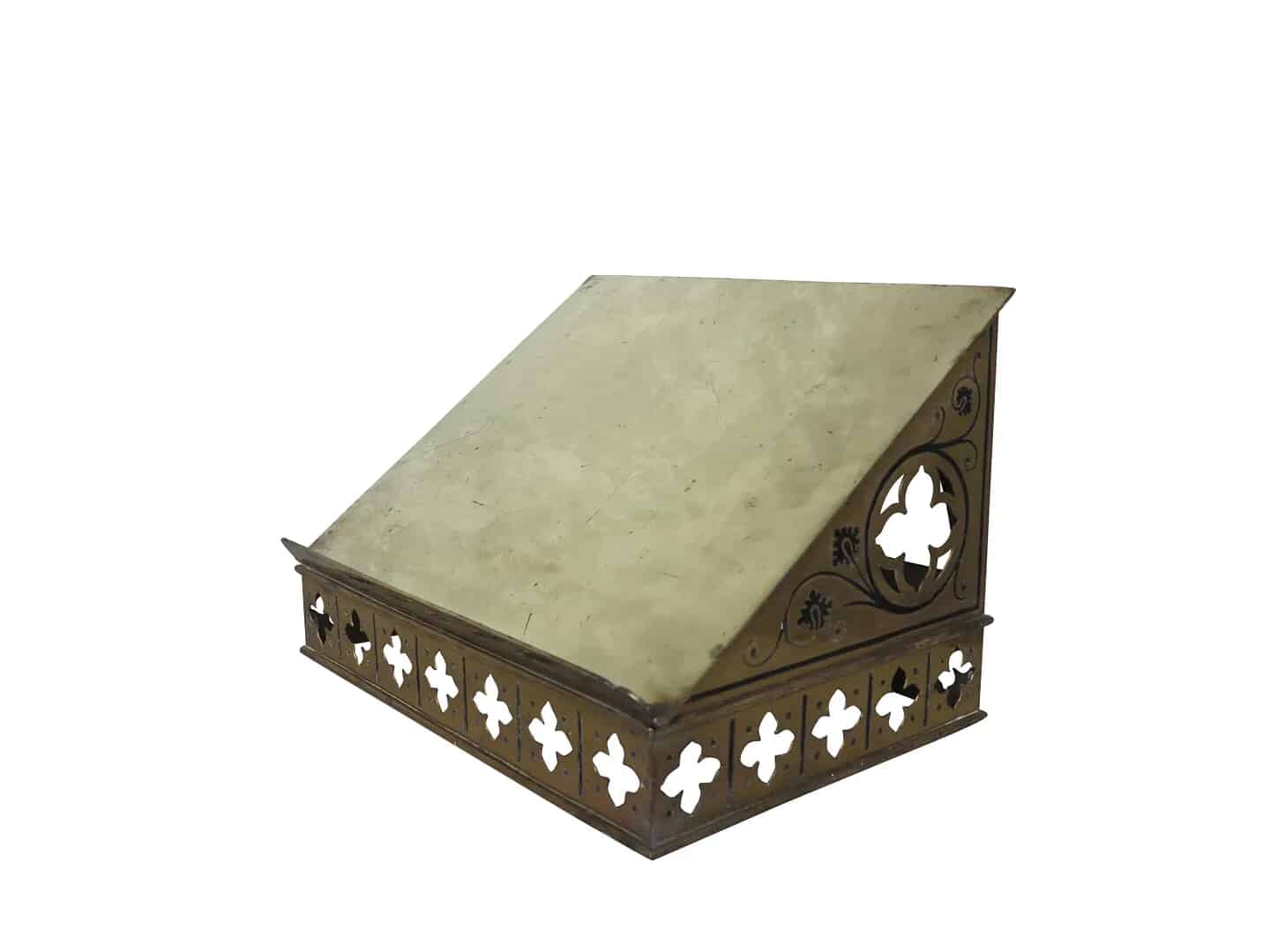 Solid Brass Gothic Church Reading Lectern