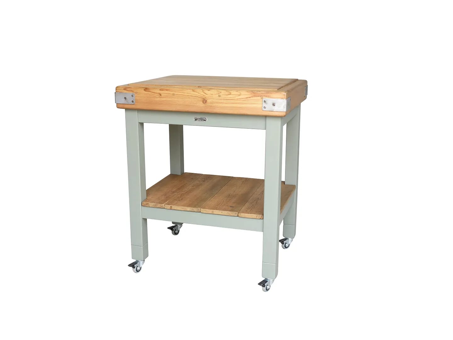 Bespoke Wooden Butchers Block & Base with Castors - D1988