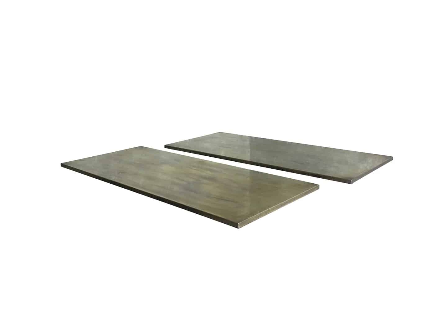 Bespoke Antiqued Brass Solid Kitchen Worktops
