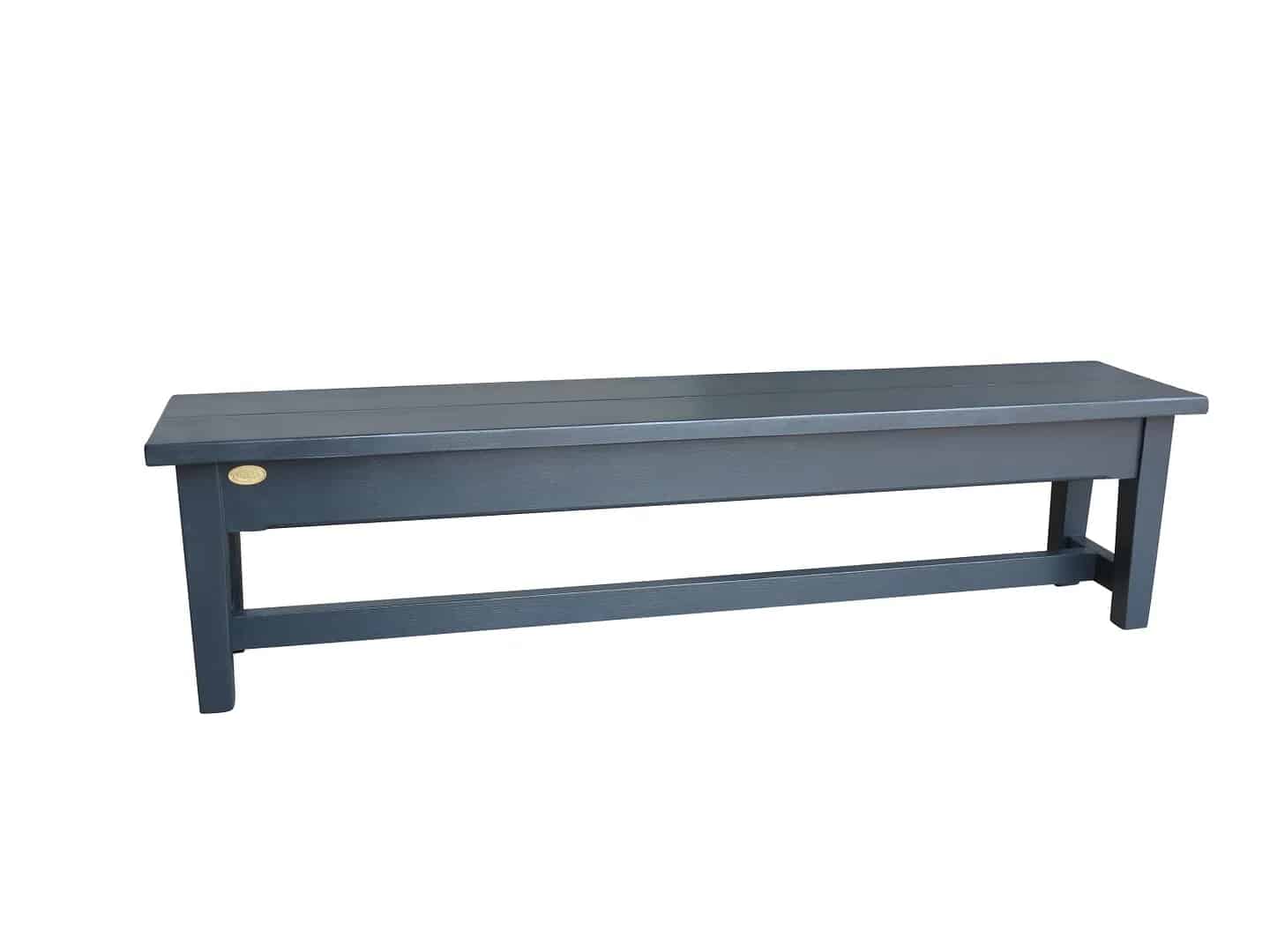 Bespoke Reclaimed Painted Pine Plank Top Bench