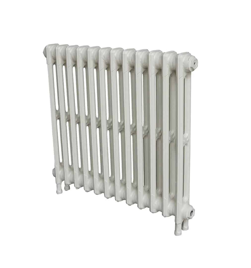 Victorian 2 Column Cast Iron Radiator 12 Sections Painted