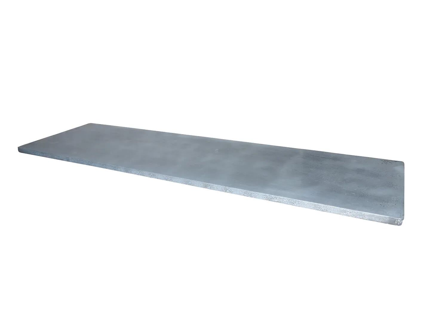 Handmade Antiqued Distressed Zinc Kitchen Worktop - D1432
