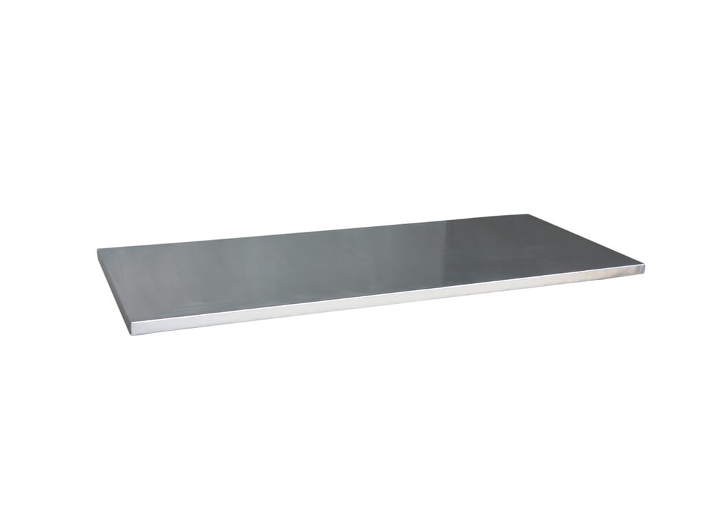 Handmade Natural Zinc Kitchen Worktop / Worksurface - D1444