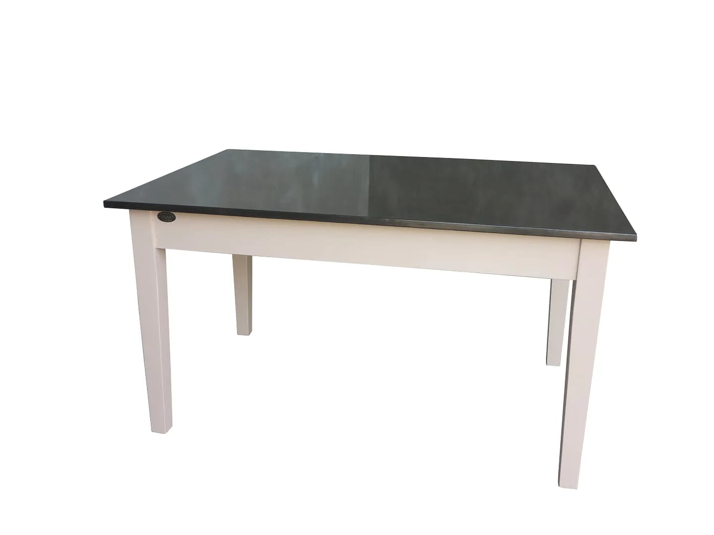 Handmade Antiqued Brass Top Kitchen Table - D1449