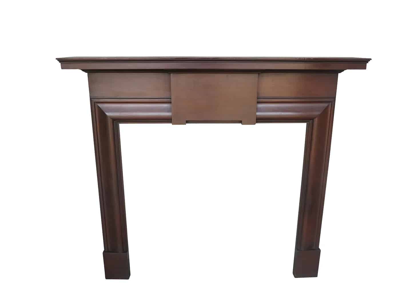 Indoor Antique Wooden Fireplace Surround