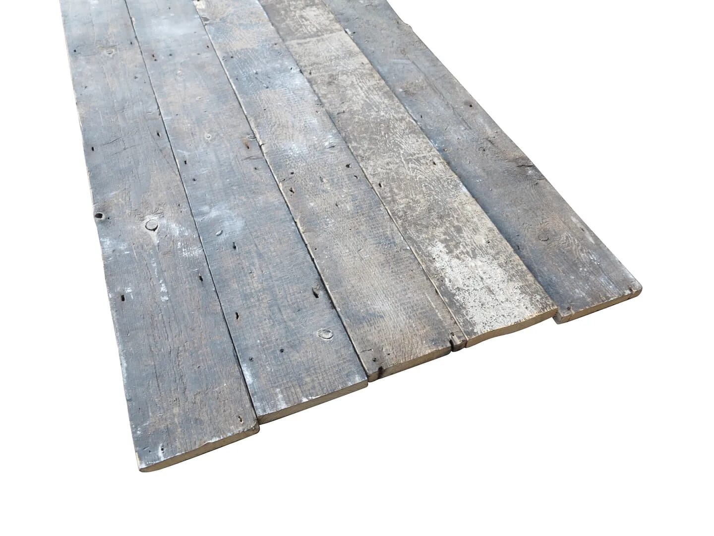 Old Reclaimed Pine Square Edged Floorboards - 8684