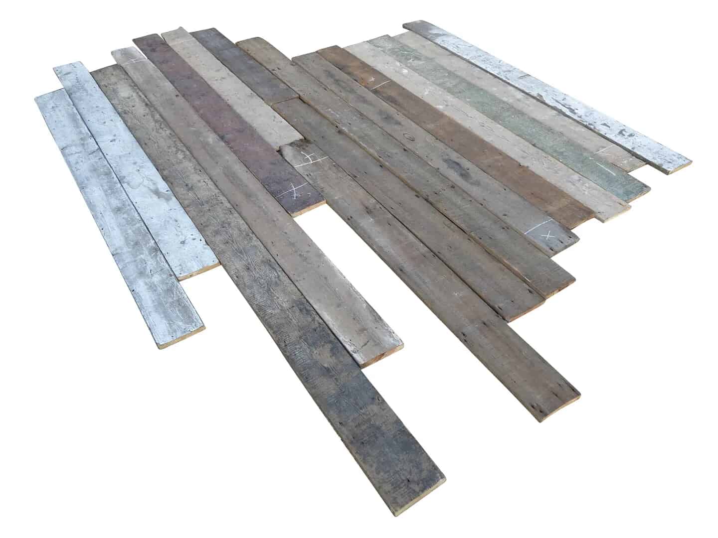 Antique Reclaimed Pine Square Edged Floorboards