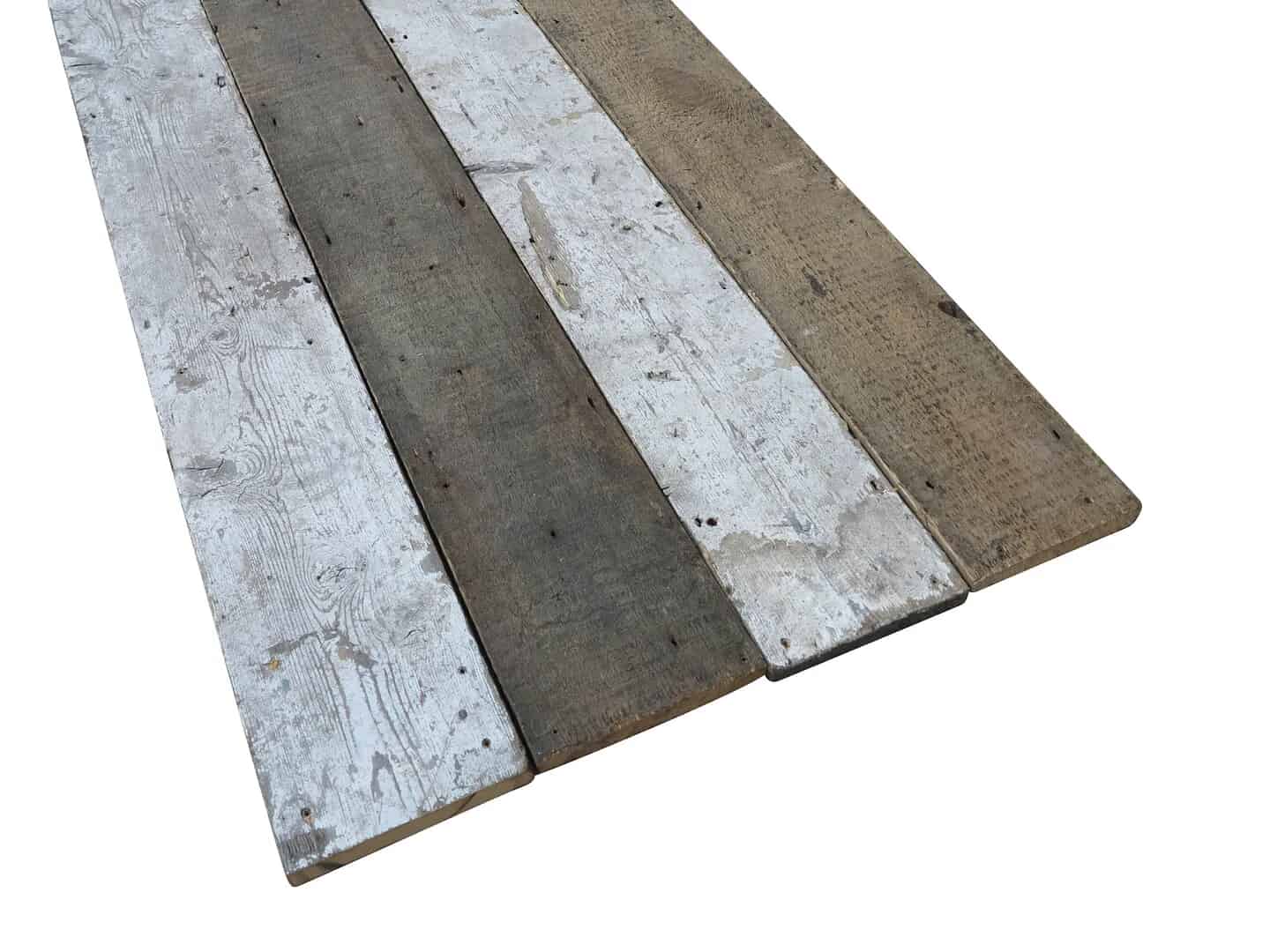 Old Antique Reclaimed Pine Square Edged Floorboards
