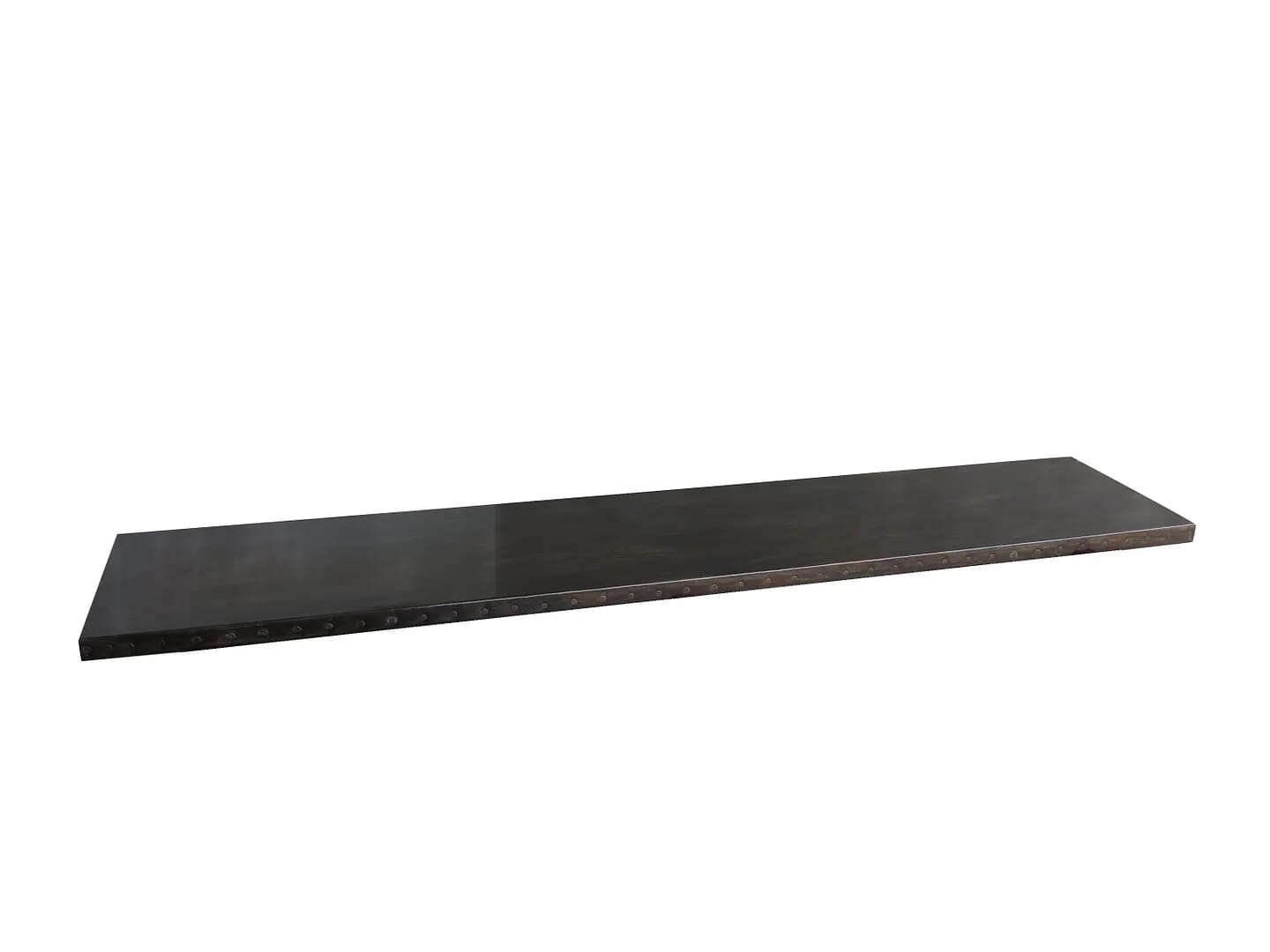Handmade Antiqued Zinc Kitchen Worktop & Nail Detailing - D1456