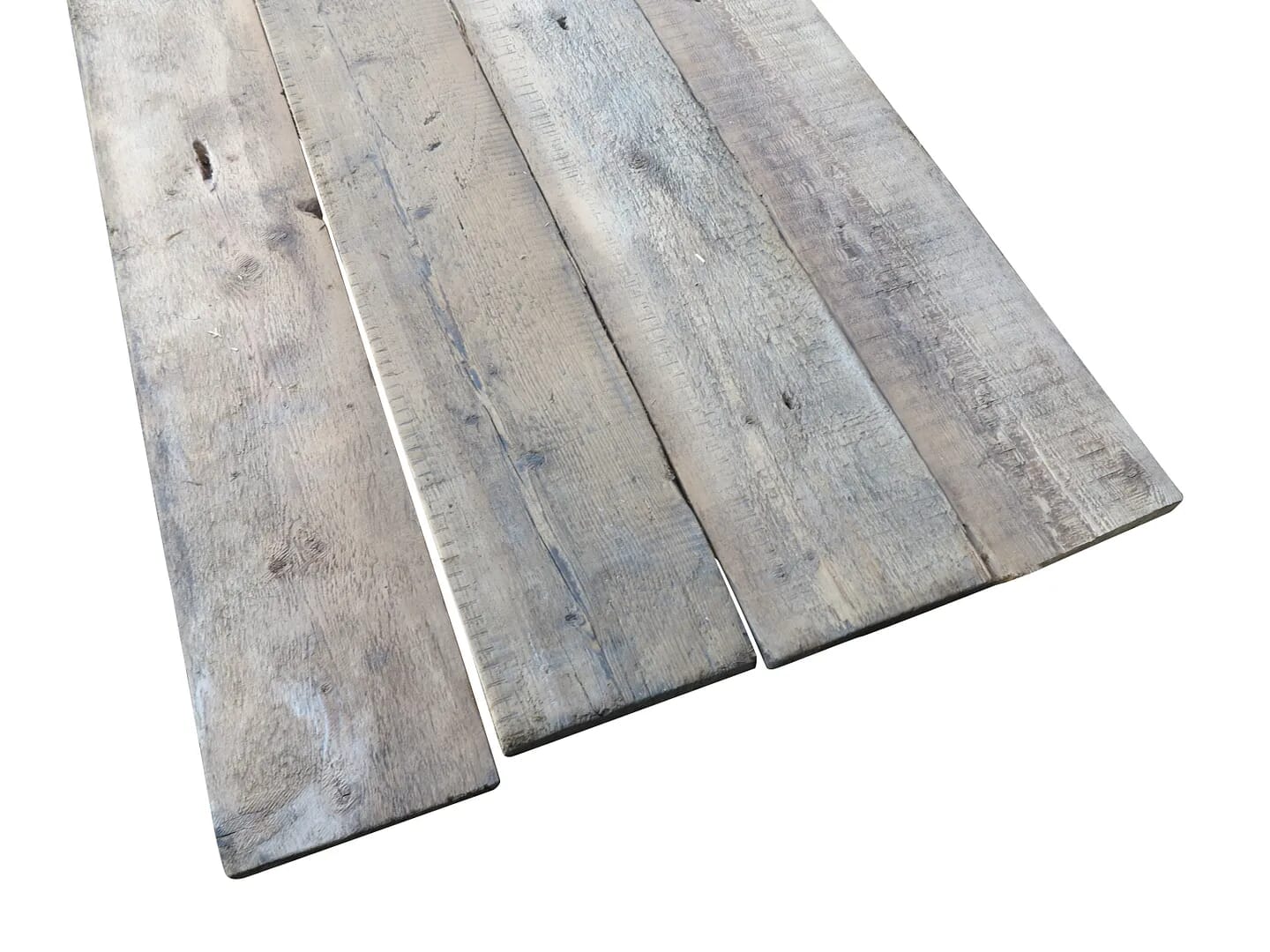 Antique Reclaimed Re Sawn Square Edged Floorboards - 8709