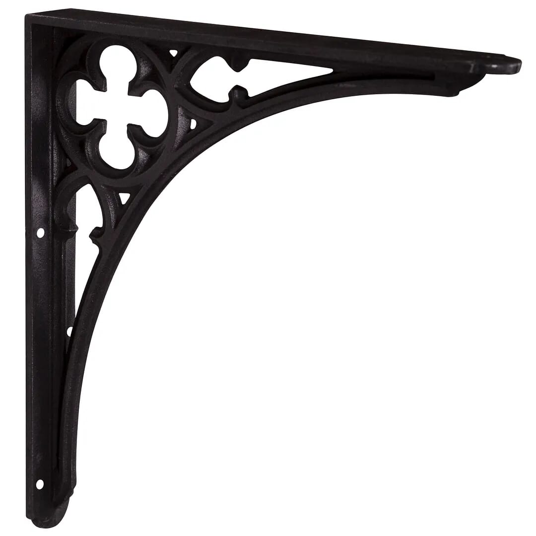 Pair of Carron Cast Iron Shelf Brackets - HEF010
