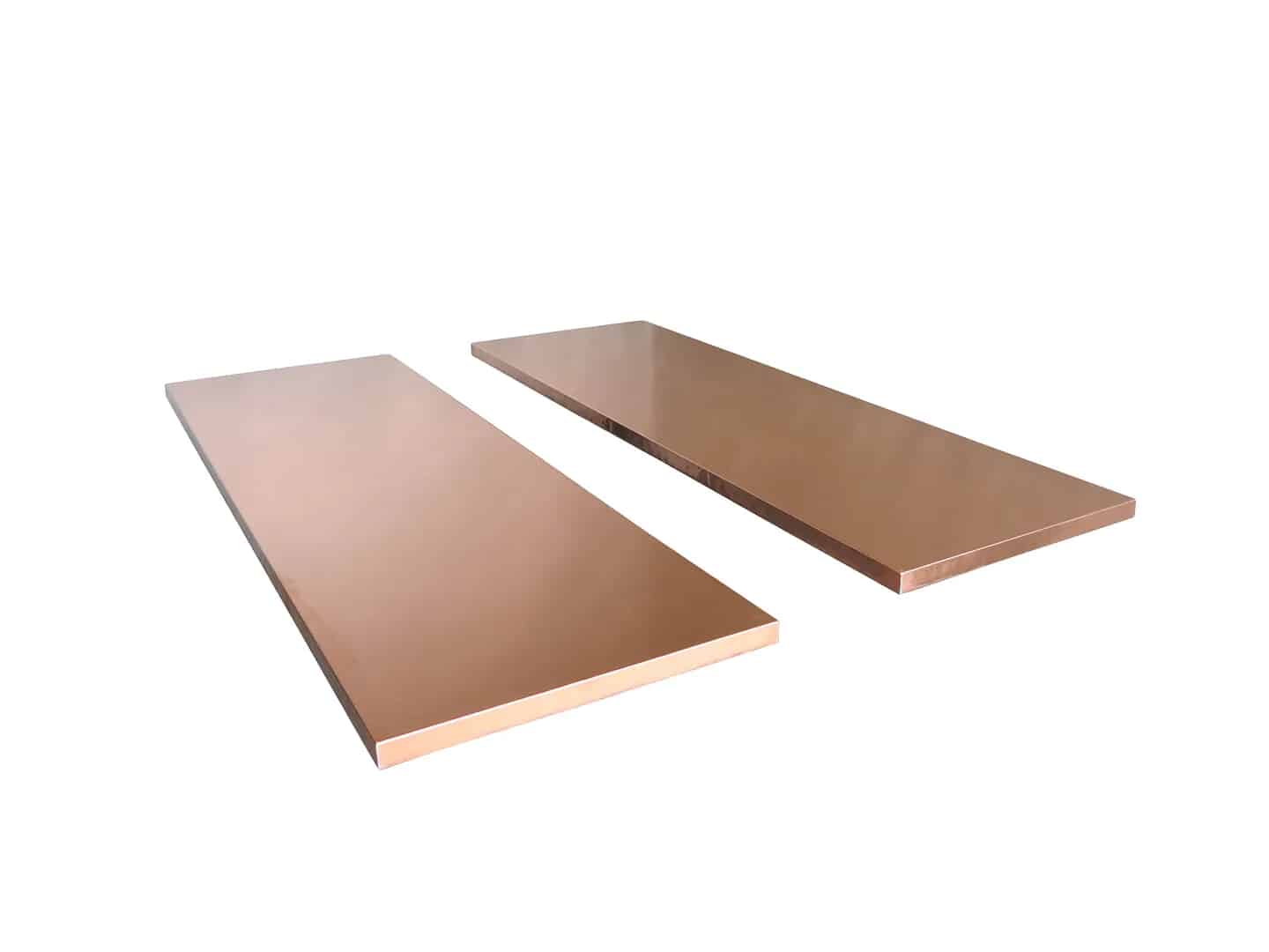 Handmade Natural Copper Kitchen Worktops
