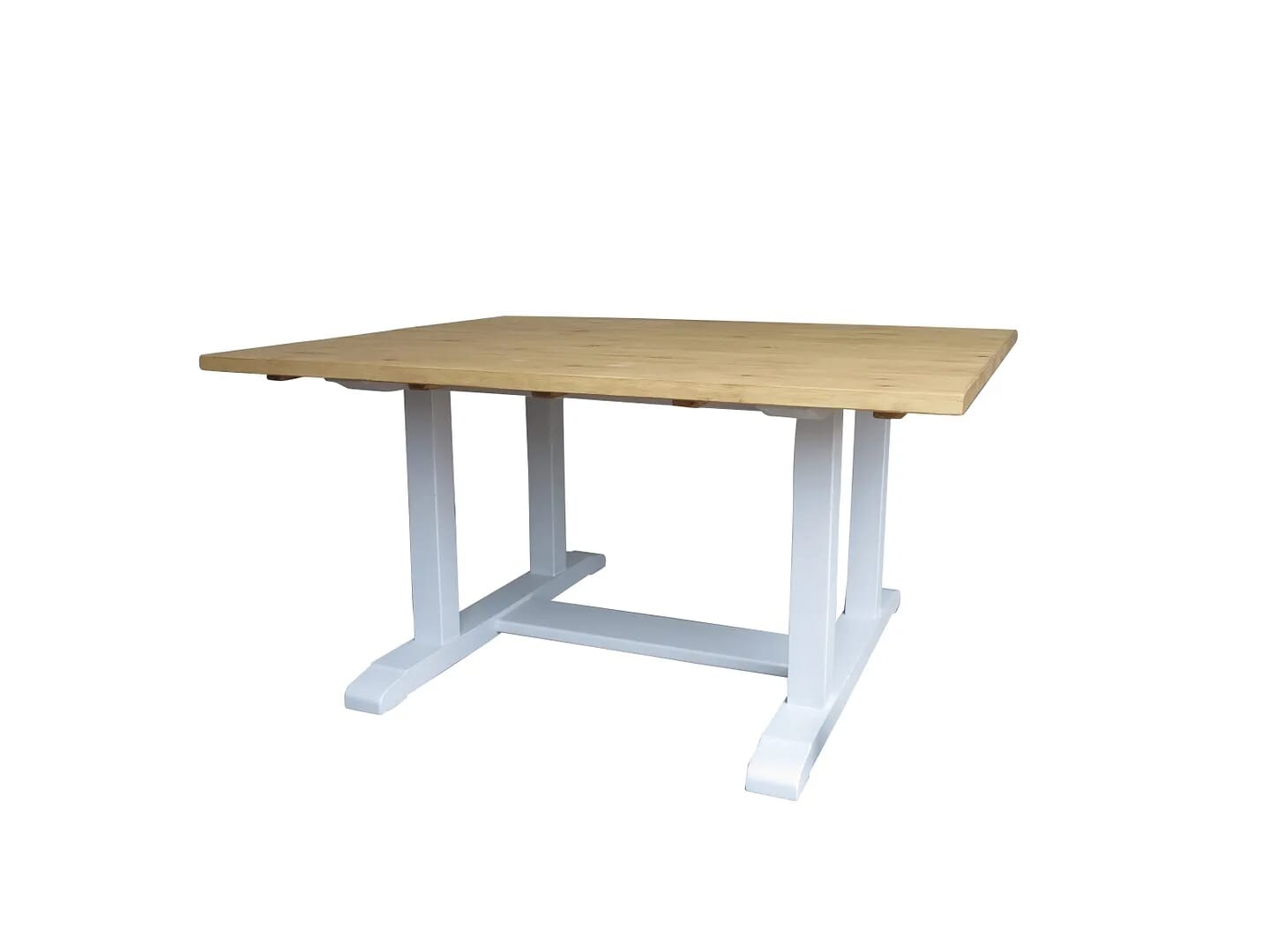 Refectory Style Plank Top Kitchen Farmhouse Table - D1478