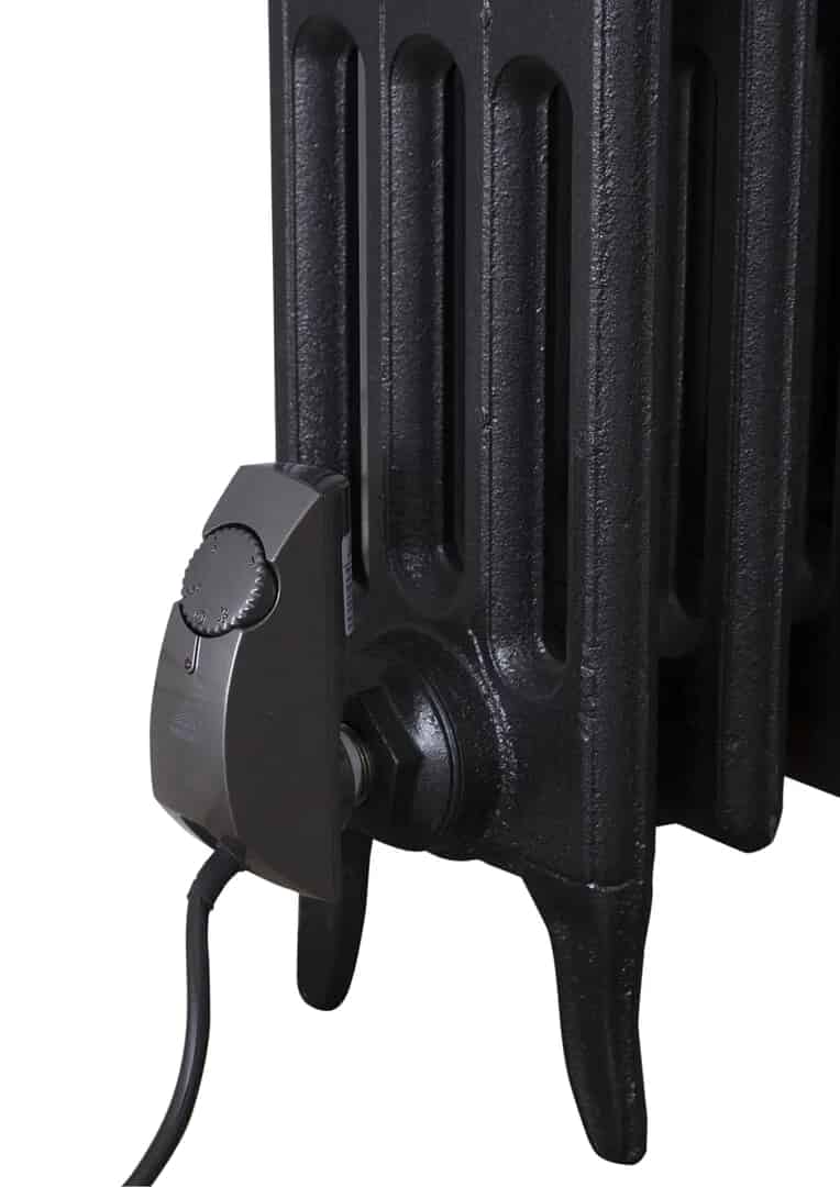 Anthracite 1200 Watt Cast Iron Radiator Heating Element 