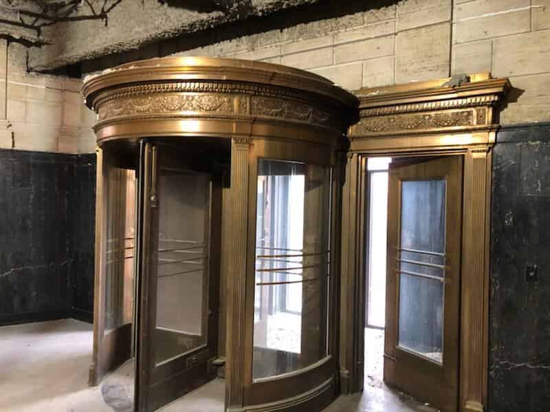 Antique Revolving Door 