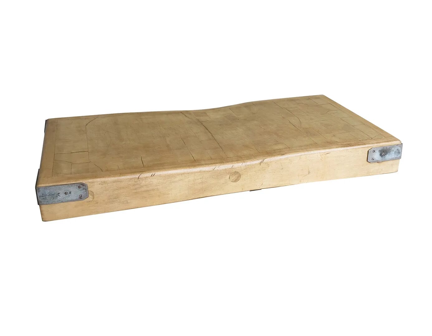 Old Original Antique Butchers Chopping Block Top - 8579
