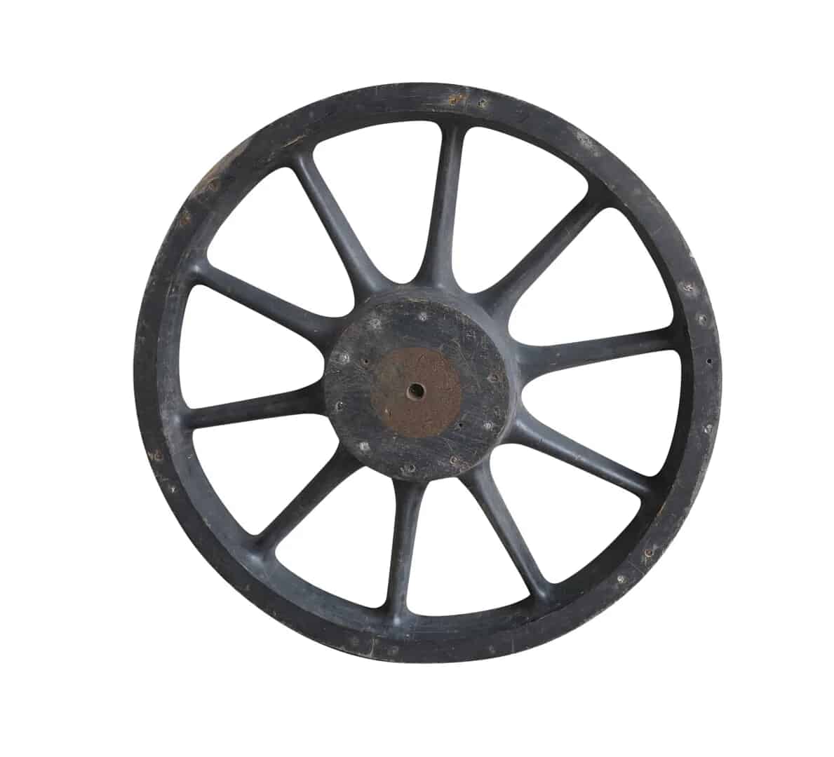 Handmade Locomotive Wooden Train Wheel Mould