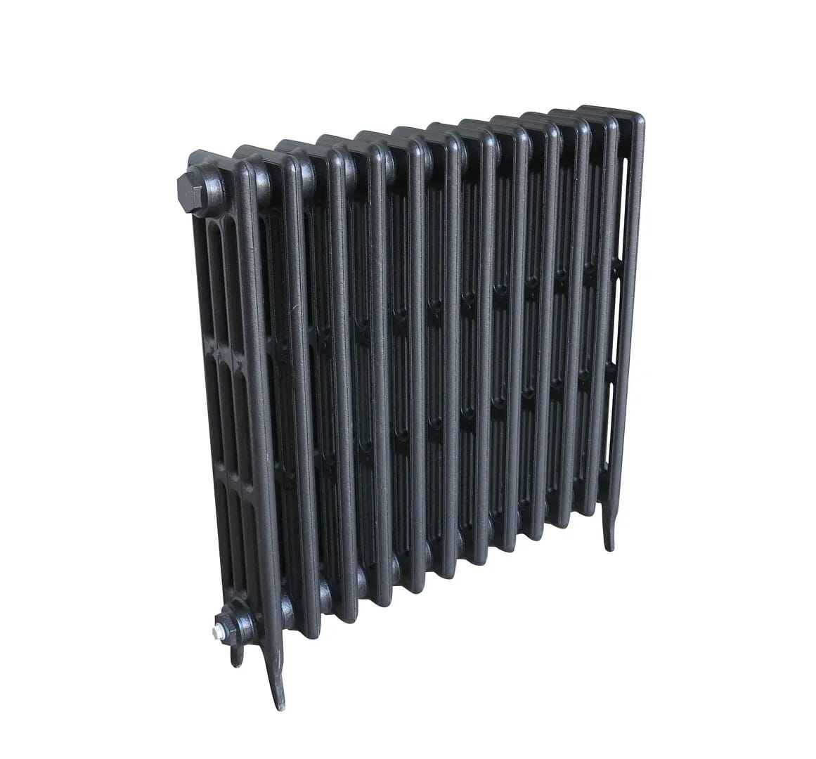Victorian Cast Iron Radiator 4 Column 12 Sections Long - Vict760/12p