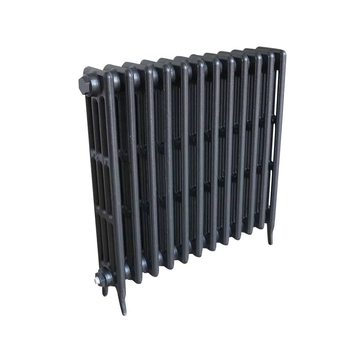 Victorian 4 Column Cast Iron Radiator 14 Sections Long