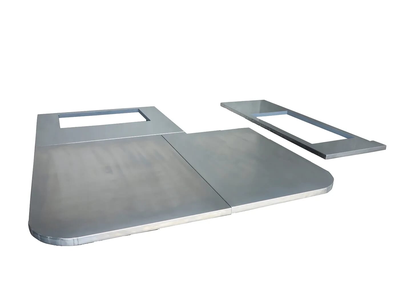 Handmade Large Natural Zinc Worktops and Splashbacks - D1503
