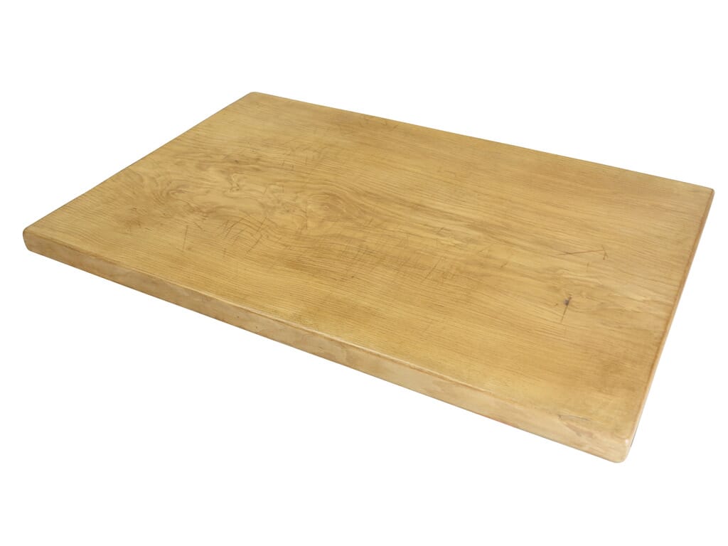 Antique Original Solid Butchers Chopping Block Top - 8794