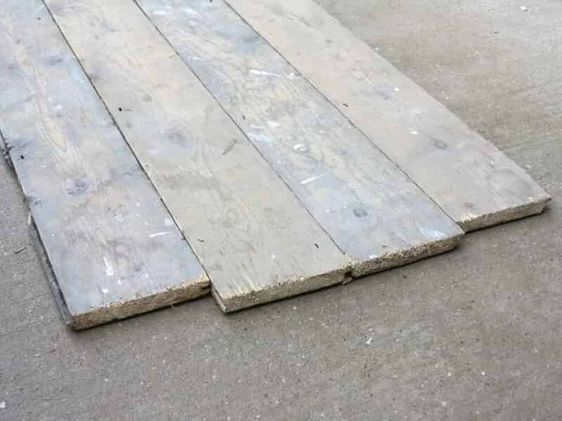 Reclaimed Pine Antique Square Edge Floorboards