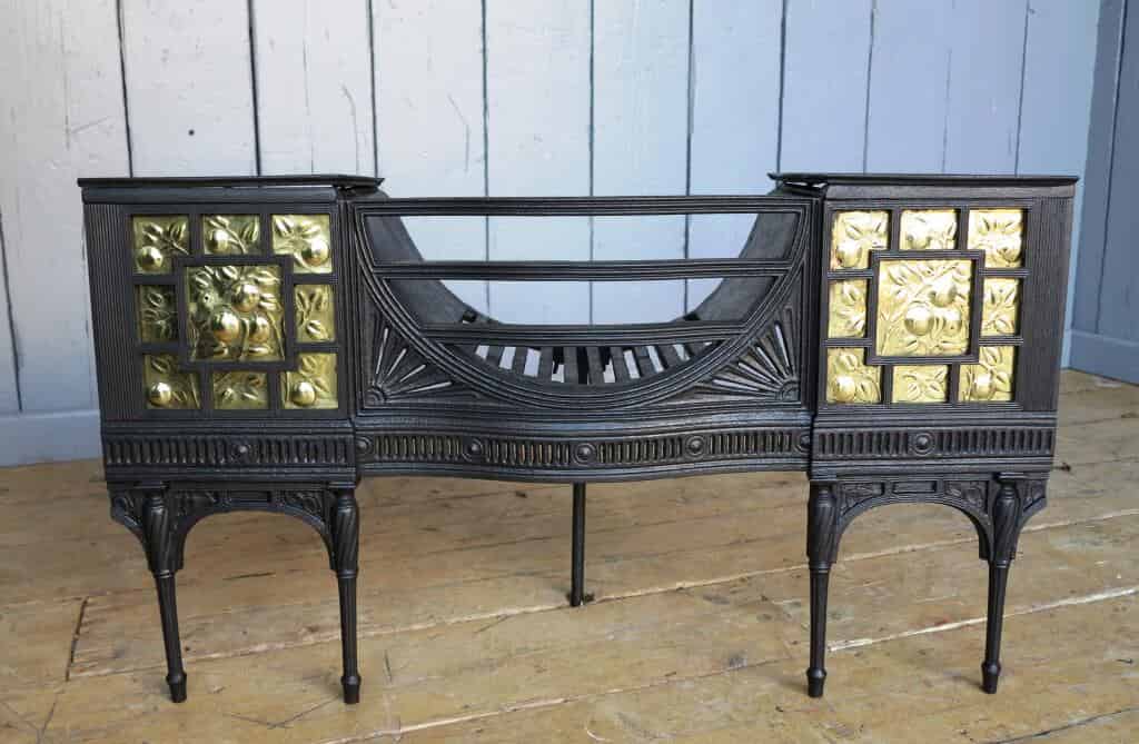 Primary Image - Exceptional Arts and Crafts period Cast Iron & Brass H