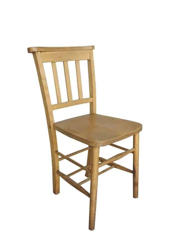 Reclaimed Church Chapel Chairs without Bible Backs