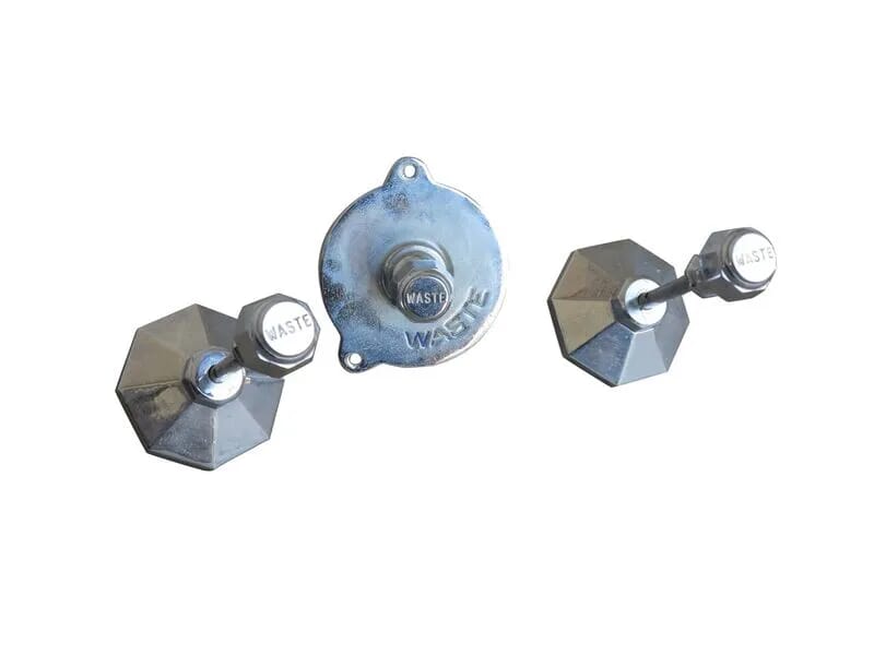 Original Chrome Plated Bathroom Waste Pull - 8839