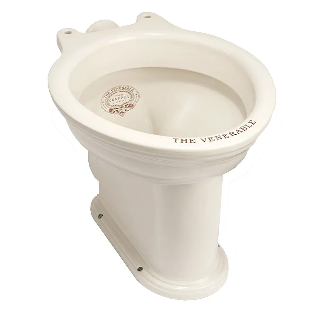 Thomas Crapper Venerable WC Pan  - TCVE101WH
