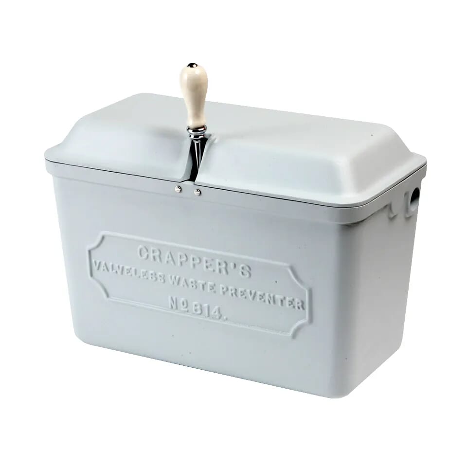 Thomas Crapper Cast Metal Low-Level Cistern  - TC814LLUF
