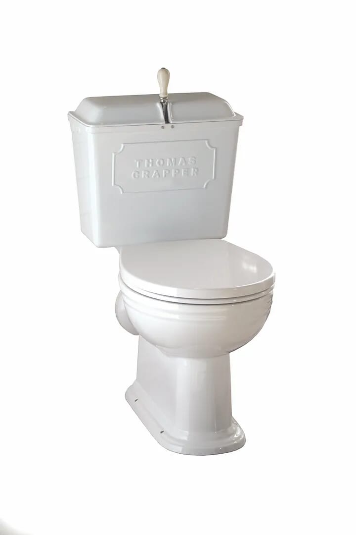Thomas Crapper Viceroy Close-Coupled WC Set  - TCWC1VIWHCP