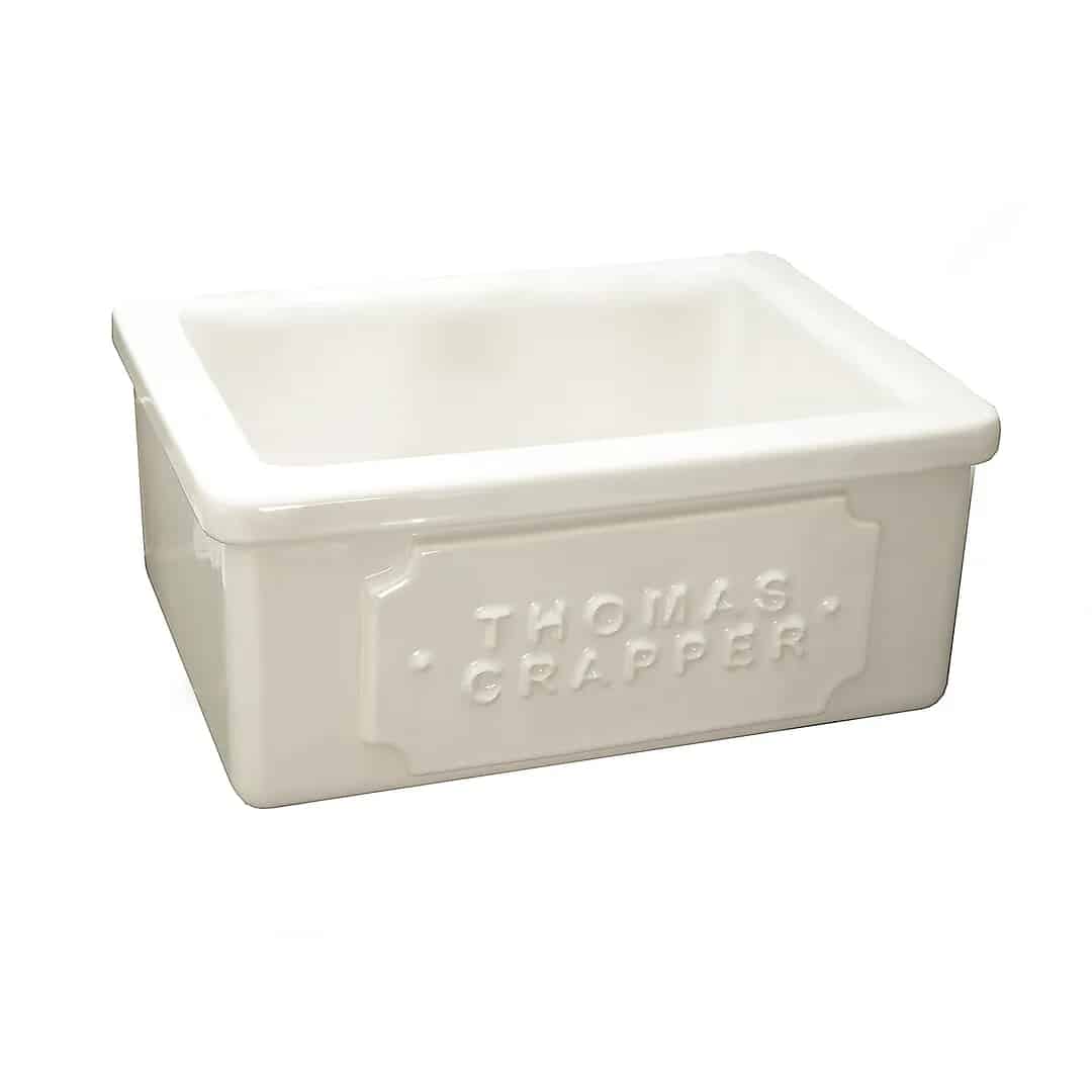 Thomas Crapper Harwood White Cloakroom Basin