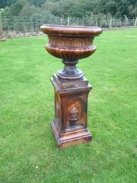 Original Victorian Garden Urn