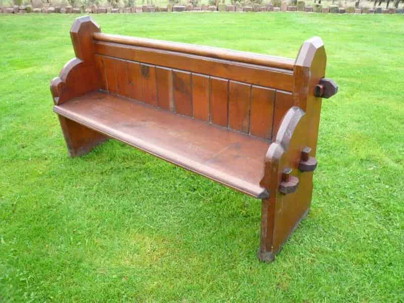Pine Church Pew 67" Long
