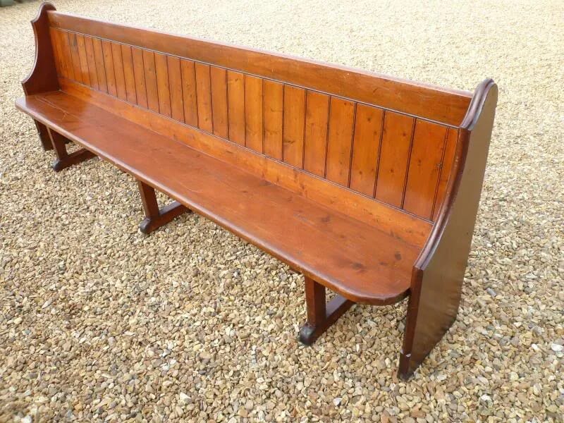Pine Church Pew 111" Long - 3498k