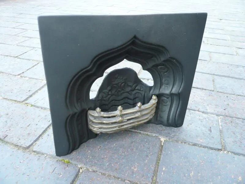 Miniature Salesman Sample Cast Iron Fireplace C1890 - 3409
