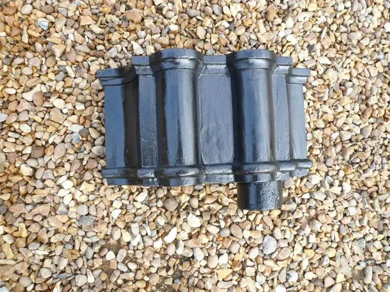 Salvaged Cast Iron Water Hopper - Spouthead - 1943 C