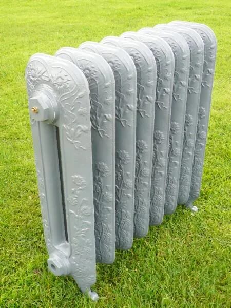 Cast Iron Daisy Radiator - 8 Sections Long - Dai595/8pf