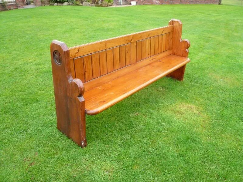Pine Church Pew 79" Long - 3538